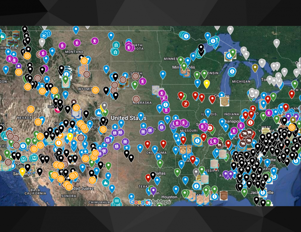 Badge Locator Map